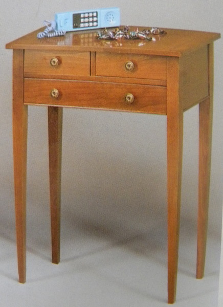 Biedermeier Möbel - Tischli - Kommode oder als Telefon - Möbeli mit 3 - Schubladen verkleinern
